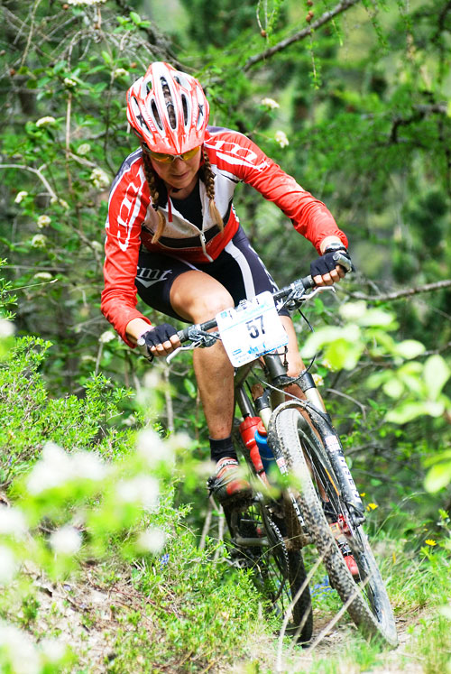 Virginie Souchon au Raid Valence-Gap